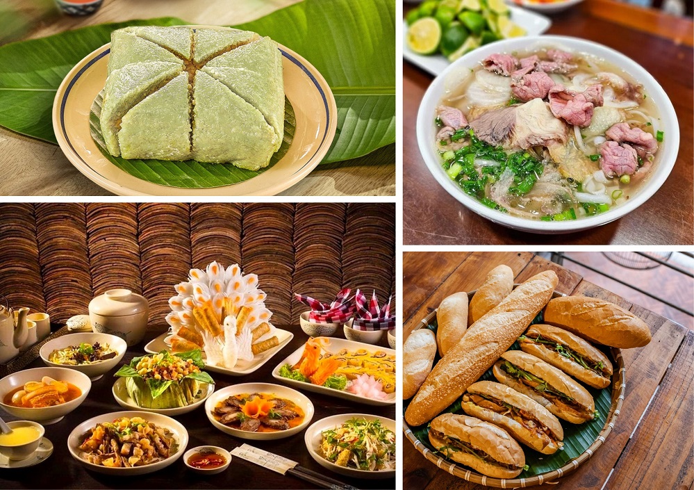 Mâm món ăn và đặc sản truyền thống từ nhiều vùng miền Việt Nam