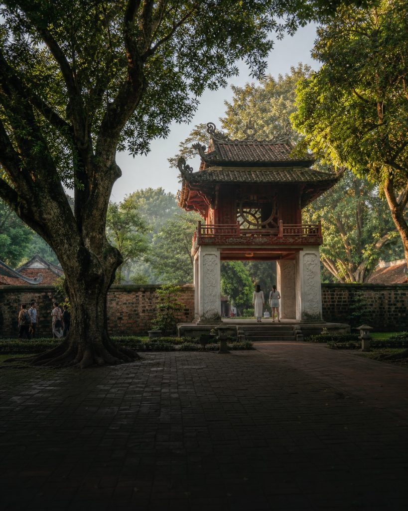 Khuê Văn Các trong khu di tích Văn Miếu Quốc Tử Giám Hà Nội